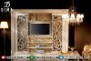 Set Bufet Tv Klasik Ukiran Mebel Jepara Mewah Terbaru Mm-0552