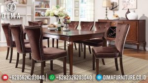 Set Meja Makan Minimalis 6 Kursi Dining Room Sets Luxury Inspiring MM-0856