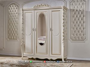 Furniture Klasik Lemari Pakaian Mewah Jepara Kualitas Terbaik MM-1503