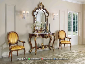 New Furniture Meja Konsol Jati Klasik Mewah Clara MM1701