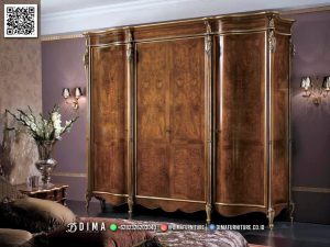 New Lemari Baju Klasik MEwah Elegant Furniture Jepara MM1716